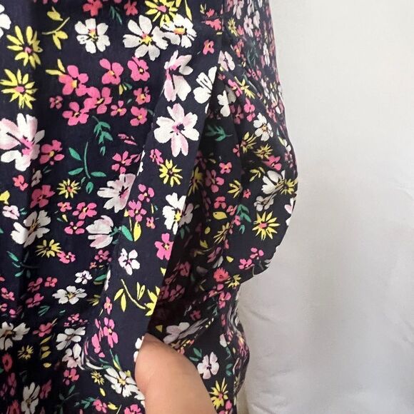 Gap Short Sleeve Floral Dress - Picture 6 of 7
